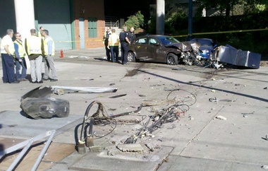 Incident on October 4, 2012 at TriMet Rose Quarter MAX Station